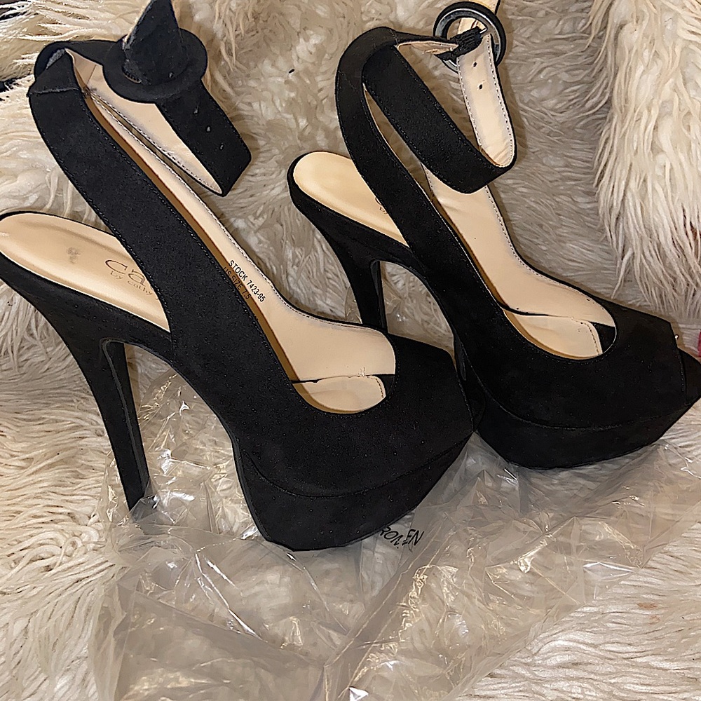 Black heels